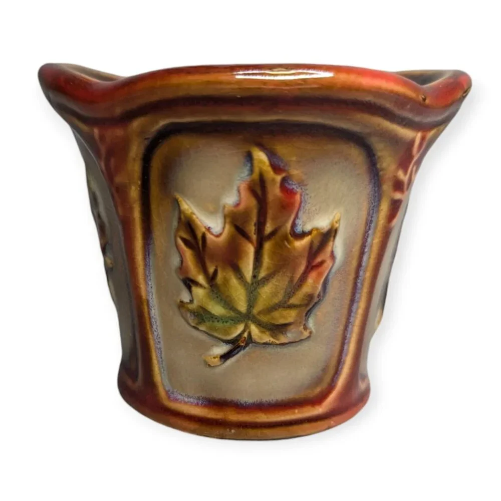 Ceramic Fall Autumn Thanksgiving Votive Candle Holder